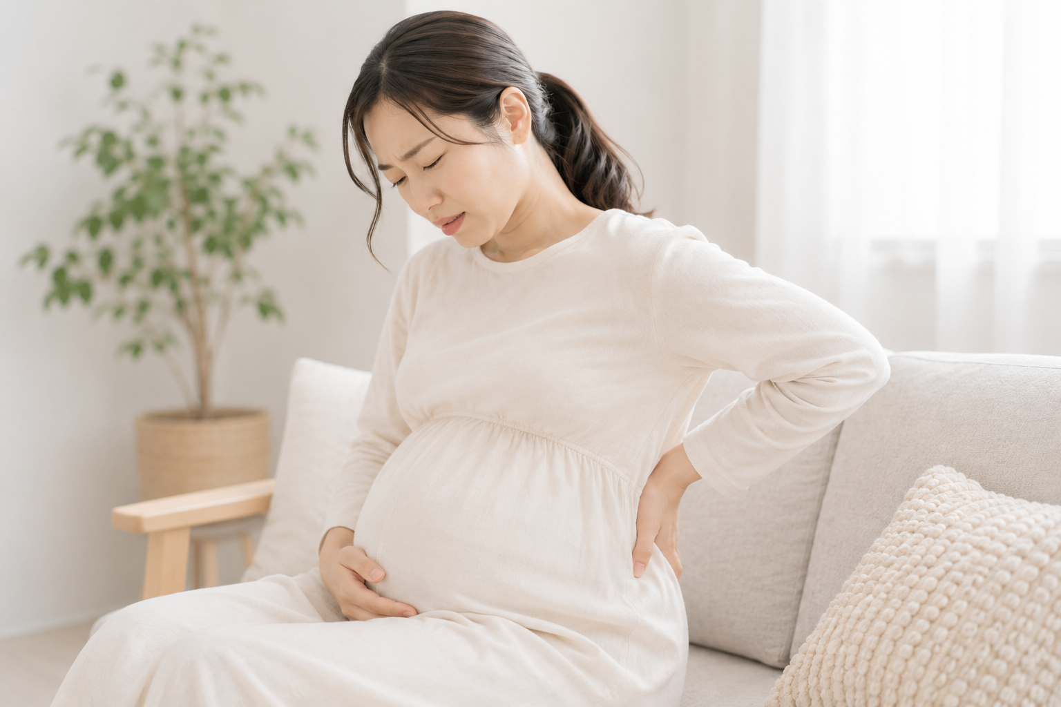妊娠中の腰痛